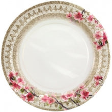 Burlap Blossom - 10" Plate (Case Qty: 648)