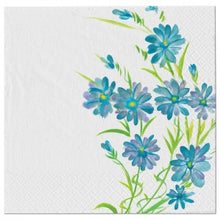 Blue Everyday Floral Luncheon Napkin (Case Qty: 1440)