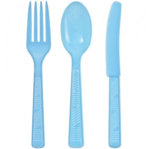 Light Blue Combo Cutlery 48 Count (Case Qty: 2304)