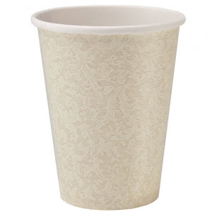 Ivory Texture 9oz Hot/Cold Paper Cup 24 Ct. (Case Qty: 576)