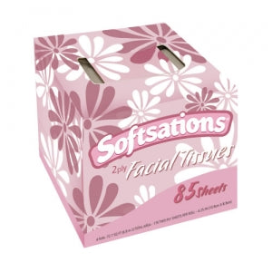Facial Tissue Cube 85 Sheets (Case Qty: 3060)
