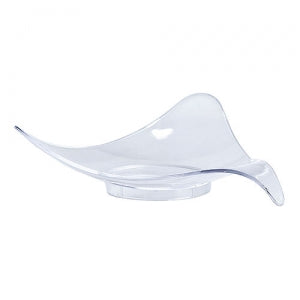 Mini Clear Plastic Triangle Dish (Case Qty: 288)