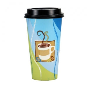 Spring Café - 20 oz. Hot Cup with Lid (Case Qty: 288)