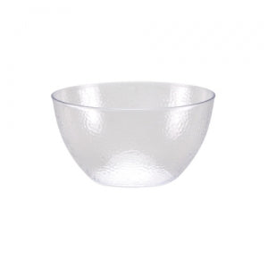 Pebbled - 30 oz. Plastic Bowl - Clear (Case Qty: 36)