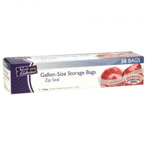 Gallon - Zip Seal Storage Bags - 30 Count (Case Qty: 1440)