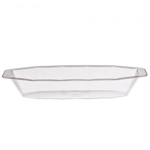 Heavyweight Plastic 15 oz Clear Serving Boat (Case Qty: 288)