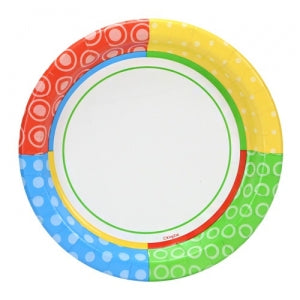 Dazzling Dots 8.625" Paper Plate 48 Count (Case Qty: 576)