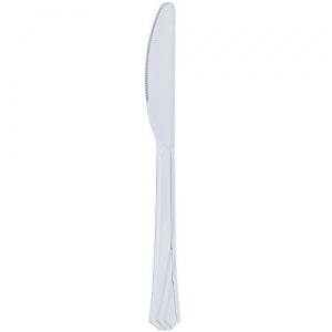 Clear Heavyweight Plastic Knife 51 Count (Case Qty: 1224)