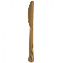 Gold Heavyweight Plastic Knife 51 Count (Case Qty: 1224)
