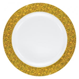 Glitter - Gold - 10.25" Plate (Case Qty: 120)