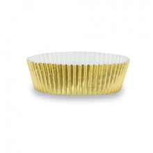 Elements - 3" Self-Standing Foil Baking Cups - Gold - 48 Count (Case Qty: 1152)