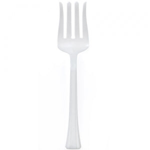 Pearl Plastic Salad Serving Fork 72 Count (Case Qty: 72)