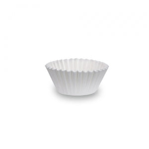 Elements - 1.5" Mini Baking Cups - White - 100 Count (Case Qty: 2400)