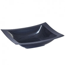 Black 12oz Rectangular Plastic Soup Bowls (Case Qty: 120)