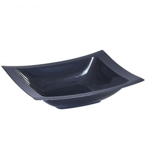 Black 12oz Rectangular Plastic Soup Bowls (Case Qty: 120)