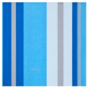 Blue Stripe Luncheon Napkin 40 Ct (Case Qty: 960)