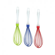 Silicone - 12" Whisk - 3 Assorted Colors (Case Qty: 24)