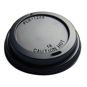 Black Lid for 12/16 oz. Hot/Cold Cup (Case Qty: 960)