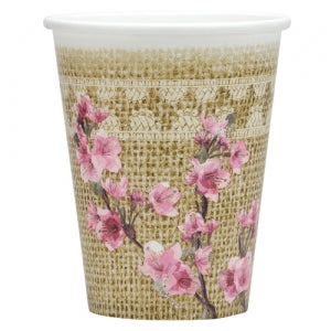 Burlap Blossom - 9 oz. Cup (Case Qty: 864)