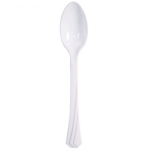 Pearl Heavyweight Plastic Teaspoon 51 Count (Case Qty: 1224)