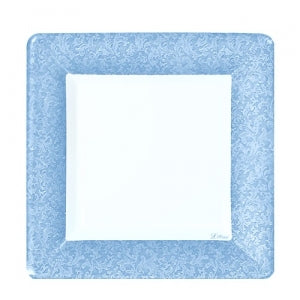 Blue Texture 7" Square Dinner Plate 24 Ct. (Case Qty: 576)
