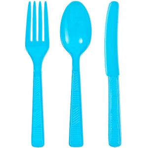 Island Blue Combo Cutlery 48 Count (Case Qty: 2304)
