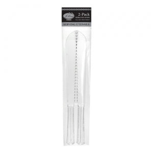 Serrated Knife - Clear (Case Qty: 48)