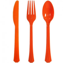 Orange Heavyweight Cutlery Combo 24 Count (Case Qty: 576)