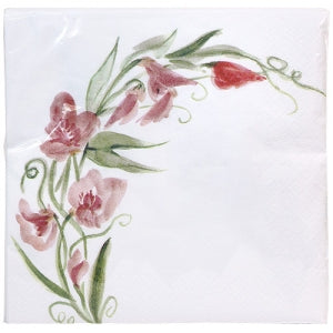 Pink Everyday Floral Luncheon Napkin (Case Qty: 1440)